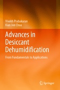 Cover: Advances in Desiccant Dehumidification - Springer