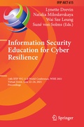 Cover: Information Security Education for Cyber Resilience - Springer