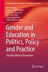 Abbildung von: Gender and Education in Politics, Policy and Practice - Springer