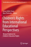Cover: Children's Rights from International Educational Perspectives - Springer