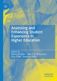 Enlarge image Cover: Assessing and Enhancing Student Experience in Higher Education - Palgrave Macmillan