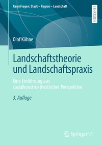 Bild vergrößern Bild: Landschaftstheorie und Landschaftspraxis - Springer VS