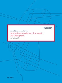 Abbildung von: Lehrbuch zur russischen Grammatik und Orthografie - Buske, H