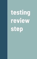 Cover: testing review step - Jd