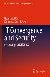 Enlarge image Cover: IT Convergence and Security - Springer