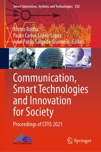 Abbildung von: Communication, Smart Technologies and Innovation for Society - Springer