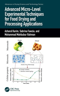 Enlarge image Cover: Advanced Micro-Level Experimental Techniques for Food Drying and Processing Applications - CRC Press
