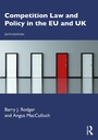 Cover: Competition Law and Policy in the EU and UK - Routledge