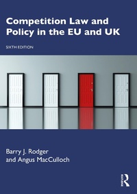 Abbildung von: Competition Law and Policy in the EU and UK - Routledge