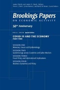Cover: Brookings Papers on Economic Activity: Fall 2020 - Brookings Institution