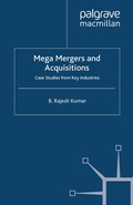Cover: Mega Mergers and Acquisitions - Palgrave Macmillan