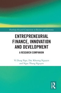 Abbildung von: Entrepreneurial Finance, Innovation and Development - Routledge