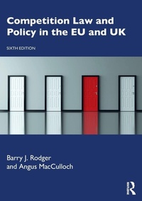 Abbildung von: Competition Law and Policy in the EU and UK - Routledge