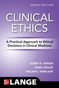 Bild: Clinical Ethics: A Practical Approach to Ethical Decisions in Clinical Medicine, Ninth Edition - McGraw Hill LLC