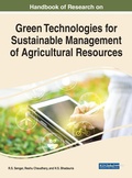Cover: Handbook of Research on Green Technologies for Sustainable Management of Agricultural Resources - Business Science Reference