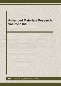 Enlarge image Cover: Advanced Materials Research Vol. 1165 - Trans Tech Publications Ltd