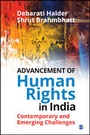 Cover: Advancement of Human Rights in India - SAGE Publications India Pvt Ltd