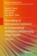 Cover: Proceedings of International Conference on Computational Intelligence and Emerging Power System - Springer