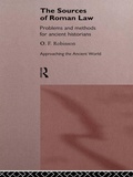 Cover: The Sources of Roman Law - Routledge
