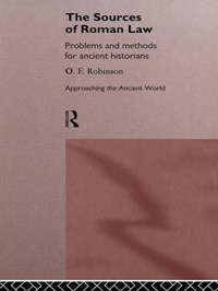 Enlarge image Cover: The Sources of Roman Law - Routledge