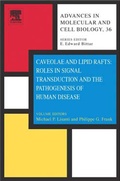 Cover: Caveolae and Lipid Rafts: Roles in Signal Transduction and the Pathogenesis of Human Disease - Elsevier