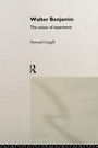 Cover: Walter Benjamin - Routledge