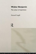 Cover: Walter Benjamin - Routledge