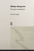 Cover: Walter Benjamin - Routledge