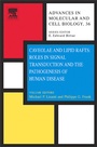 Cover: Caveolae and Lipid Rafts: Roles in Signal Transduction and the Pathogenesis of Human Disease: Volume 36 - Elsevier