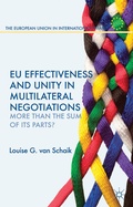 Cover: EU Effectiveness and Unity in Multilateral Negotiations - Palgrave Macmillan