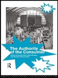 Cover: The Authority of the Consumer - Routledge