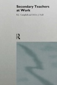 Enlarge image Cover: Secondary Teachers at Work - Routledge
