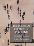 Cover: The Political Culture of Planning - Routledge