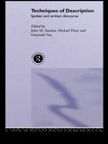 Cover: Techniques of Description - Routledge