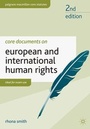 Cover: Core Documents on European and International Human Rights - Palgrave