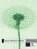 Cover: Energy Efficiency Policies - Routledge