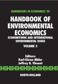 Cover: Handbook of Environmental Economics - Elsevier