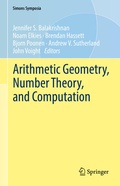Cover: Arithmetic Geometry, Number Theory, and Computation - Springer