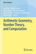 Cover: Arithmetic Geometry, Number Theory, and Computation - Springer