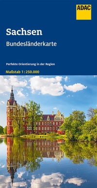 Abbildung von: ADAC Bundesländerkarte Deutschland 09 Sachsen 1:250.000 - ADAC Kartografie ein Imprint von MAIRDUMONT