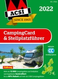 Cover: ACSI CampingCard & Stellplatzf&uuml;hrer 2022 - Hallwag