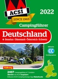 Cover: ACSI Campingf&uuml;hrer Deutschland 2022 - Hallwag