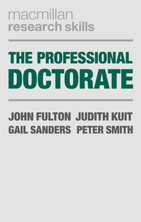 Enlarge image Cover: The Professional Doctorate - Red Globe Press
