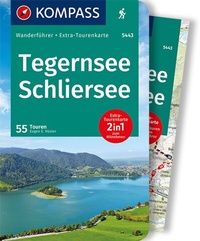 Abbildung von: KOMPASS Wanderführer Tegernsee, Schliersee, 55 Touren mit Extra-Tourenkarte - KOMPASS-Karten