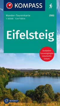 Abbildung von: KOMPASS Wander-Tourenkarte Eifelsteig 1:50.000 - KOMPASS-Karten