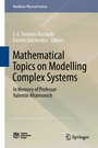 Cover: Mathematical Topics on Modelling Complex Systems - Springer