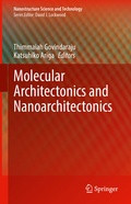 Cover: Molecular Architectonics and Nanoarchitectonics - Springer