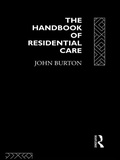 Cover: The Handbook of Residential Care - Routledge