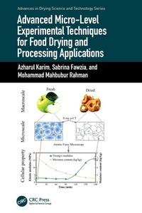 Enlarge image Cover: Advanced Micro-Level Experimental Techniques for Food Drying and Processing Applications - CRC Press