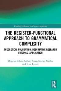Enlarge image Cover: The Register-Functional Approach to Grammatical Complexity - Routledge